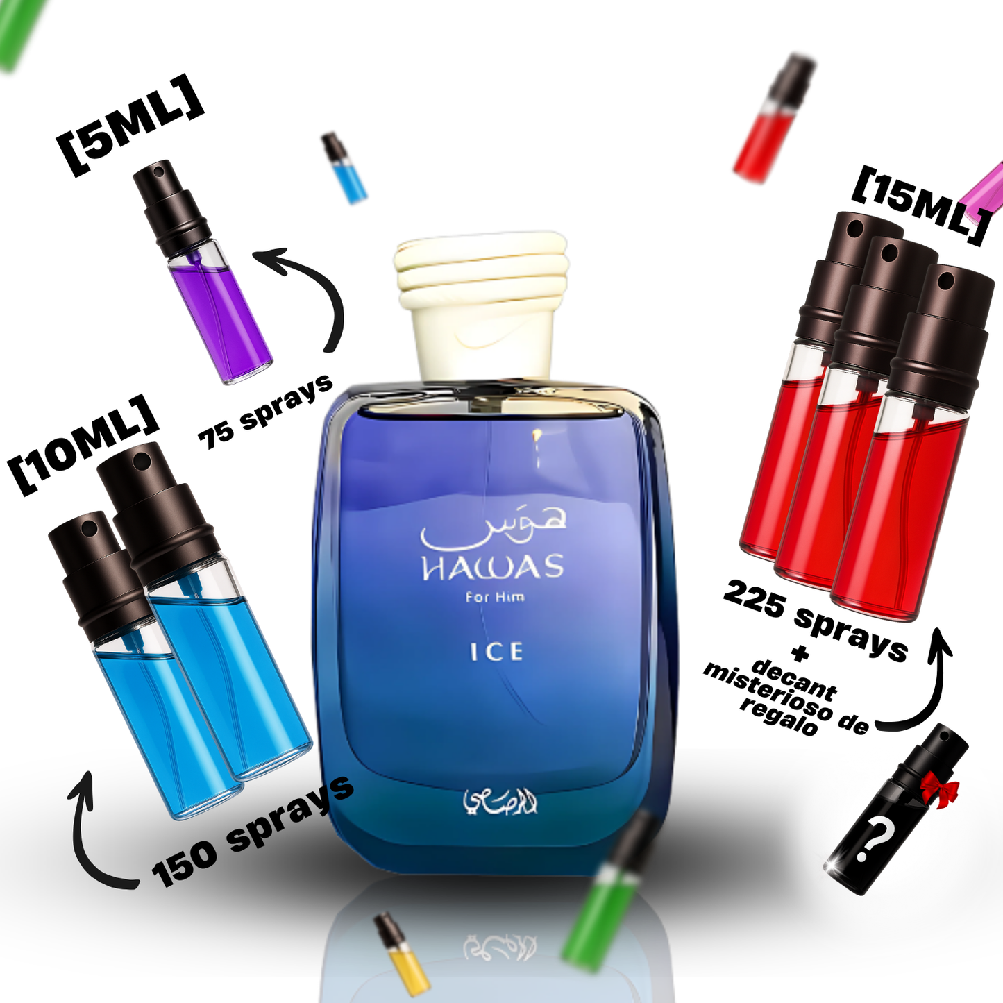 Decant de Rasasi Hawas Ice (Rasasi)