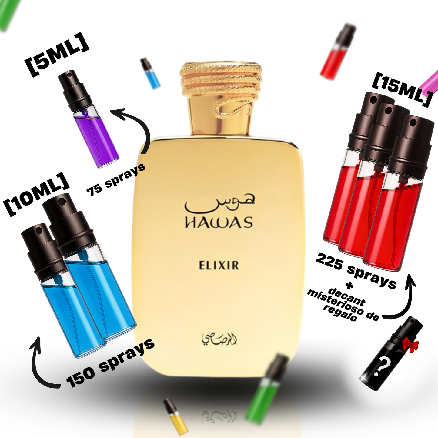 Decant de Rasasi Hawas Elixir (Rasasi)