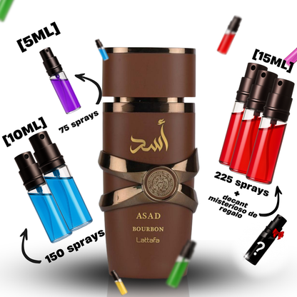 Decant de Asad Bourbon (Lattafa)